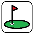Fahne Pin Position